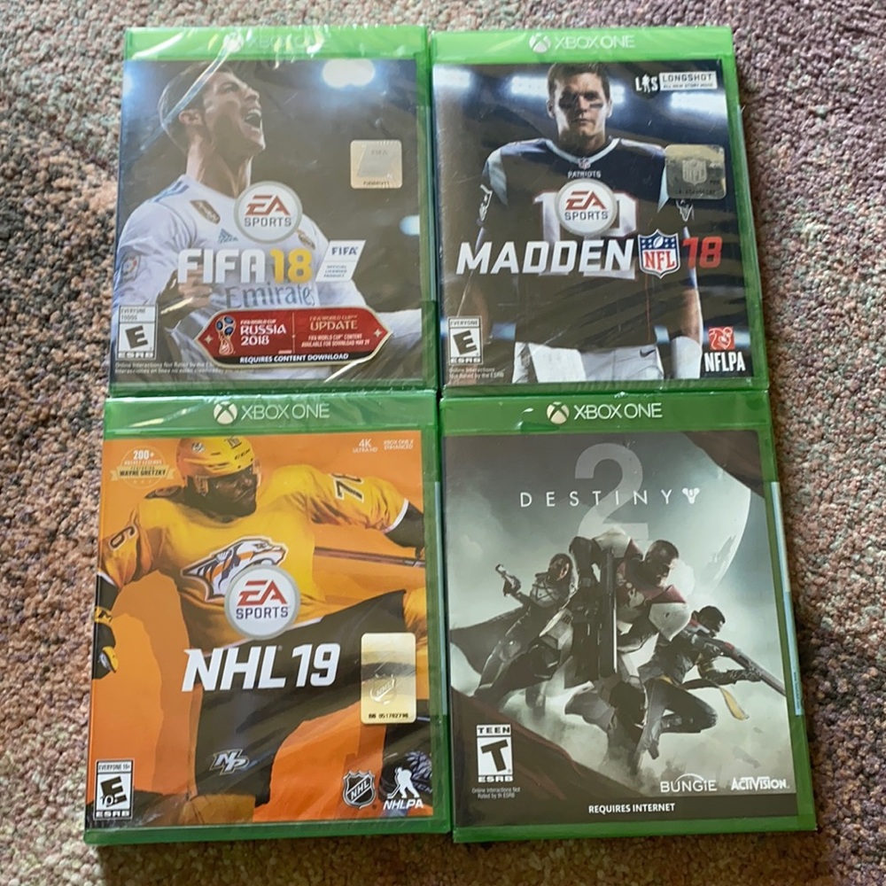 XBox one game bundle deal over $100 value